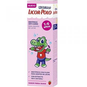 Licor del Polo - Dentífrico Infantil Junior 1-6 años - 3uds de 50ml