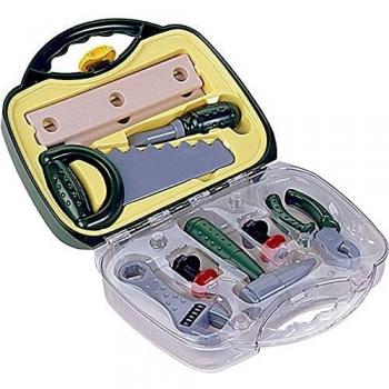 Theo Klein-8465 Bosch Maletin De Herramientas Con Numerosos Accesorios, Juguete, Multicolor