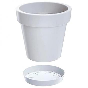 Maceta de Plástico Lofly Antracita Prosperplast - 58.2x58.2x52.3 Cm