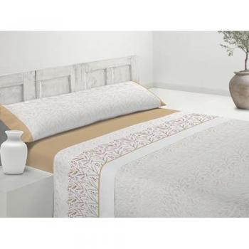 Juego de Sábanas Estampadas 4 Piezas - Tacto Extrasuave - 144 Hilos - Primavera y Verano - Cama 180 cm - Donegal Collections