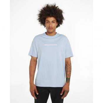 Calvin Klein Men's Classic Cotton Logo Embossed T-Shirt