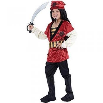 Disfraz Pirata Rojo 46 Años