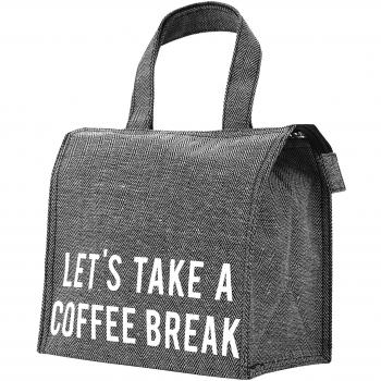 PuTwo - Bolsa Térmica Grande para Llevar Comida y Bebida para Adulto, Niños, Trabajo, Oficina, Playa, Viaje - Gris