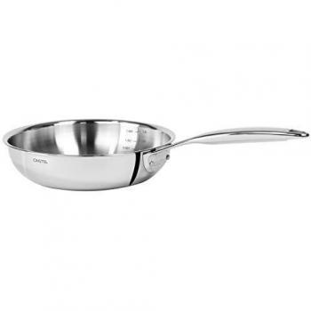Sartén Sautoir de Acero Inoxidable Castel'Pro 20 cm Cristel