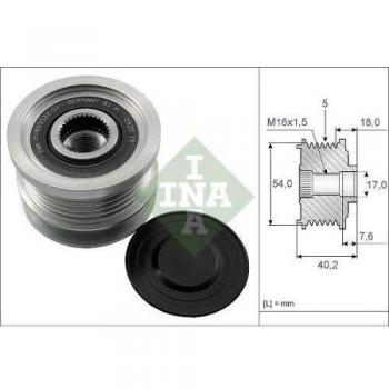 LUK 535014310 Freewheel Clutch: alternator