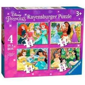 Puzzle Princesas Disney 4x42 Piezas Pack Multipack Ravensburger