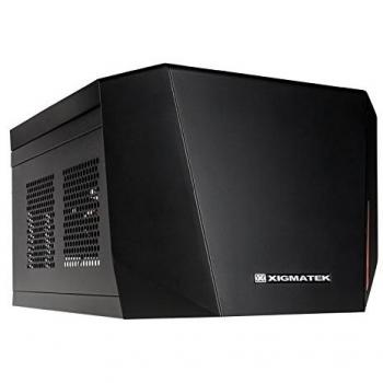 Xigmatek Octans Mini-Tower Negro Carcasa de Ordenador - Caja de Ordenador