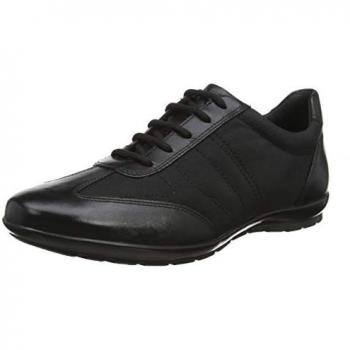 Geox Hombre Zapatos modelo Symbol Negro, tipo: zapatos, características: color negro, talla 42 EU