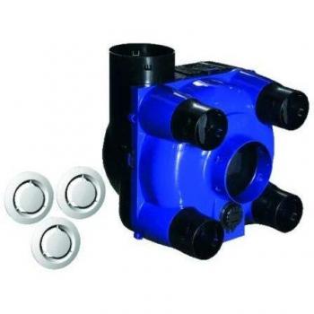 Caisson Individual Autorregulable VMC Sanitario con 3 Bocas