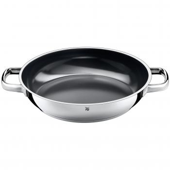 Sartén Servidora WMF Durado 28 cm, Cromargan Acero Inoxidable, Antiadherente, Cerámica y Apta para Inducción