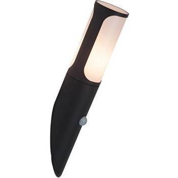 Aplique Exterior Gap Gris con Sensor de Movimiento IP44 E27 20W