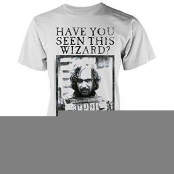 Plastic Head Harry Potter Have You Seen This Wizard Camiseta, Blanco, XXL para Hombre
