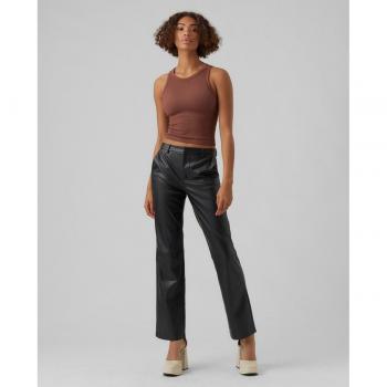 Pantalón mujer Vero Moda VMOLYMPIAZAMIRA MW STRAIGHT PL PANT NOOS