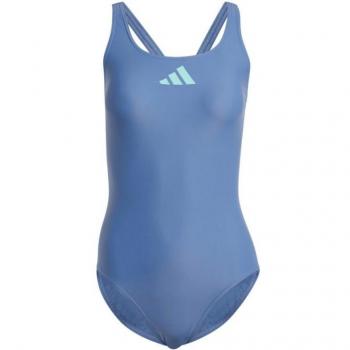 Bañador de natación adidas 3 Bar Logo Azul