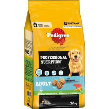 Pedigree Professional Nutrition Adulto con ternera y verduras - 12 kg