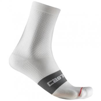 Calcetines Castelli Espresso 12 Blanco para mujer - Talla S-M