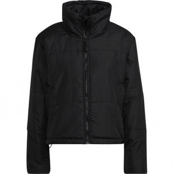 Chaqueta de montaña adidas BSC Padded J mujer, color negro, aislante, diseño para actividades al aire libre