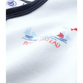 Petit Bateau Luck 1 Conjuntos de Pijama, Unisex Bebé, Azul