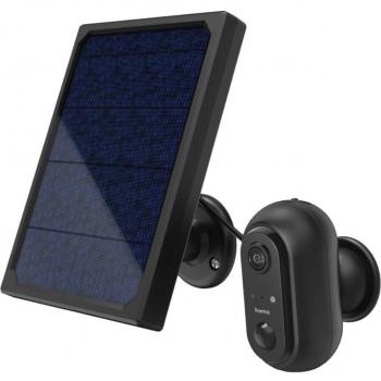 Cámara exterior Hama con panel solar IP65