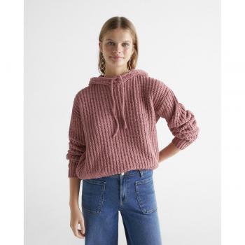 Jersey de chenilla de mujer con capucha Green Coast