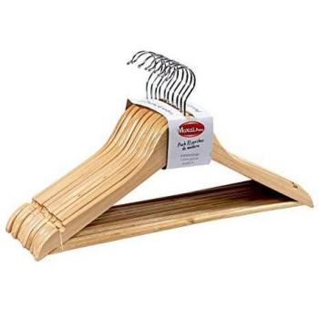 Maxell Power CE Juego DE Perchas Madera Pack 10 Perchas 450X12MM Grado A+ Garantia