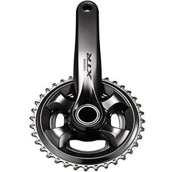 SHIMANO XTR FC-M9020 – XTR de Marchas Trail Crank Set 34/24 Dientes, 180 mm, Color Plateado/Negro