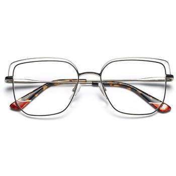 Etnia Barcelona Chrysler SLBK Women’s Eyeglasses Black Size 54 (Frame Only) - Blue Light Block Available