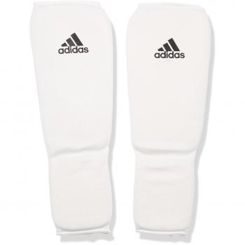 adidas Espinillera Kick Boxing Shin-n-Step Pad, Blanco, M, adiBP08