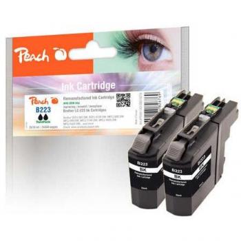 Cartucho de tinta compatible PI500-142, 2 piezas, rendimiento estándar, color negro