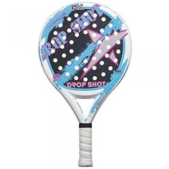 Drop Shot Topic - Pala de pádel unisex, color blanco