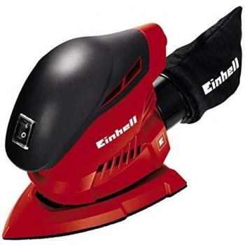 Einhell Multilijadora - TH-OS 1016. 100 W, 24.000 1/min de velocidad de oscilación, agarre suave, bolsa de filtro, extracción de polvo, incluye 1 pieza de papel de lija