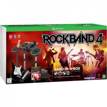 Rock Band 4 + Guitarra Wireless + Batería + Micrófono