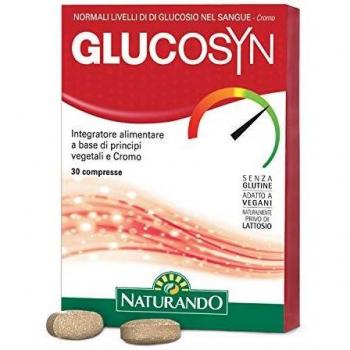 Naturando - Glucosyn 30 Comprimidos - Complemento Alimenticio Para Niveles Normales De Glucosa En La Sangre