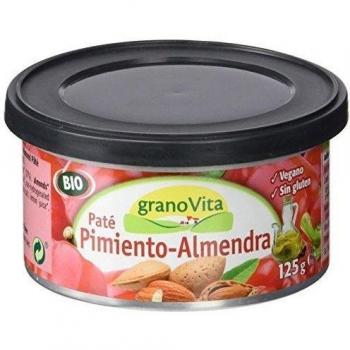 Paté de Almendras y Pimiento Asado Orgánico Granovita - 125 gramos