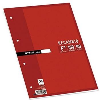 Enri 100430045 - Recambio, 100 hojas, 60 g