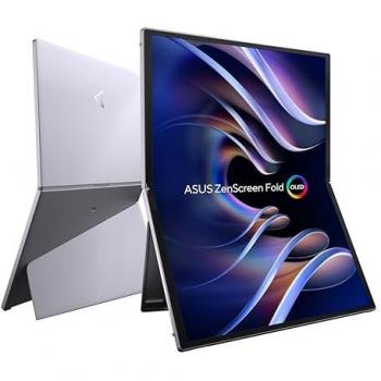 Monitor Portátil ASUS ZenScreen Fold OLED MQ17QH 17.3 QHD 2560x1920, 0.2ms, HDR500, USB-C y Mini HDMI