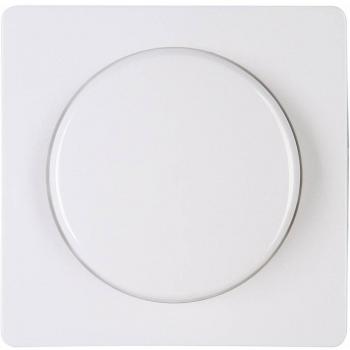 Placa de cobertura para dimmer HK05, blanco ártico, con interruptor de presión y rotación