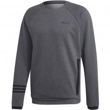 adidas E Mo Crew Ft Sudadera, Hombre, Gris