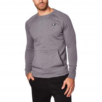 Nike M NSW Optic CRW Camiseta, Hombre, Dark Grey, M