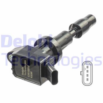 Bobina de encendido DELPHI GN10914-12B1, compatible con sistemas de encendido, alta calidad, diseño robusto, fácil instalación y rendimiento óptimo en vehículos