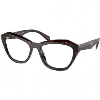 Prada PR A20V Col. 17N1O1 Women’s Eyeglasses Tortoiseshell Size 52 (Frame Only) - Blue Light Block Available