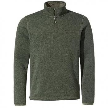Vaude Rienza III Men's Half Zip Fleece Pullover - Khaki
