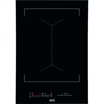 Placa de inducción AEG con 2 zonas de cocción y diseño modular IKS42640KB