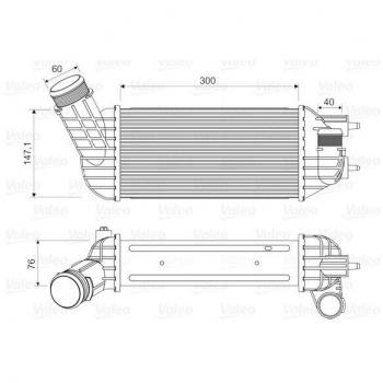 Intercooler VALEO 818652 de alto rendimiento