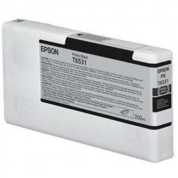 Epson T6531 Photo Black Ink Cartridge (200ml) for Stylus Pro 4900