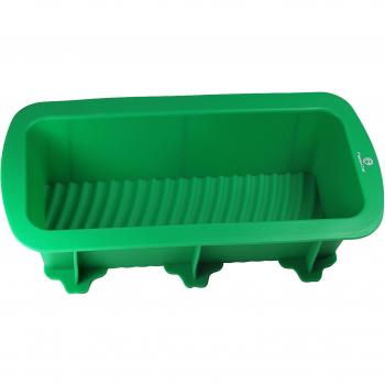MasterChef Junior Molde para Bizcocho, Silicona, Verde, 26.5x13x6.8 cm
