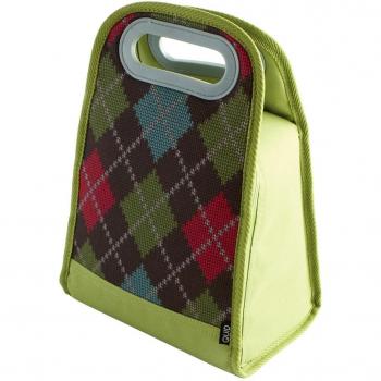 Quid Go Lunch - Bolsa portamenú, 34 x 14 x 20 cm, con contenedor