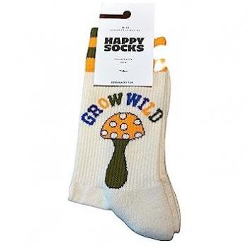 Calcetines Crew Grow Wild Beige Happy Socks 36-40