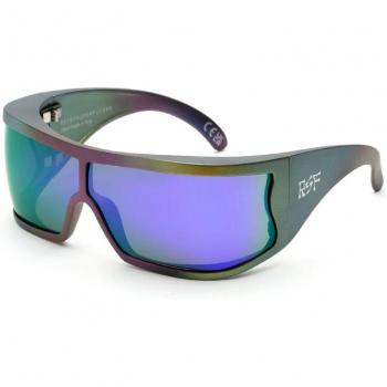 Retrosuperfuture Wfy Bones Peridot Unisex Multi-Color Wraparound Sunglasses
