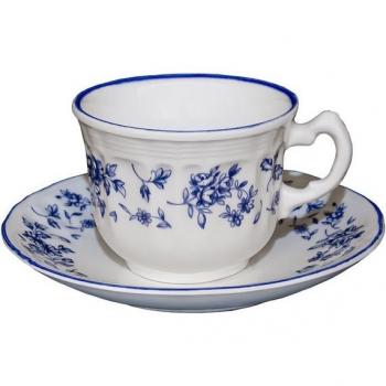 Taza de té con plato Fénix San Claudio